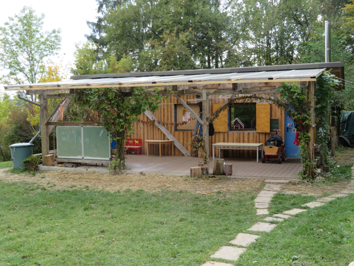 Das Gelände des Waldkindergartens.